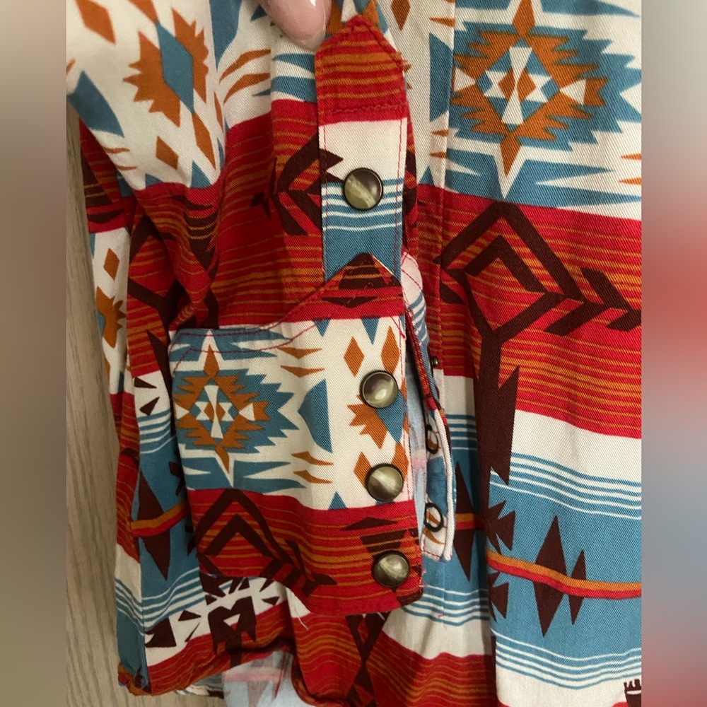 Wrangler Retro Multicolor Aztec Shirt - Picture 3 of 4